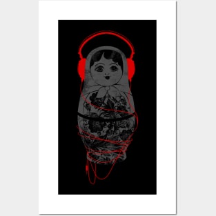 KGB Matreshka Posters and Art